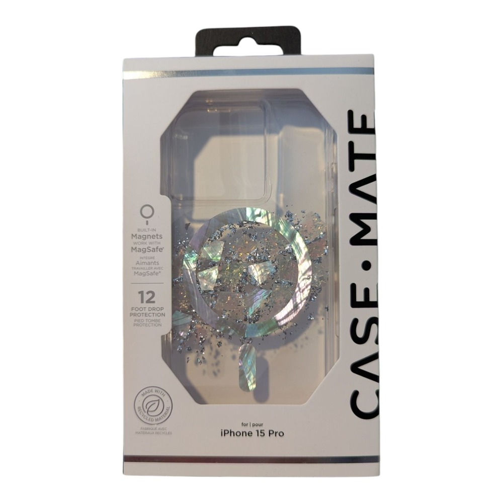 D3.‎ Case-Mate Karat Touch of Pearl W/MagSafe Case For iPhone 15 Pro
